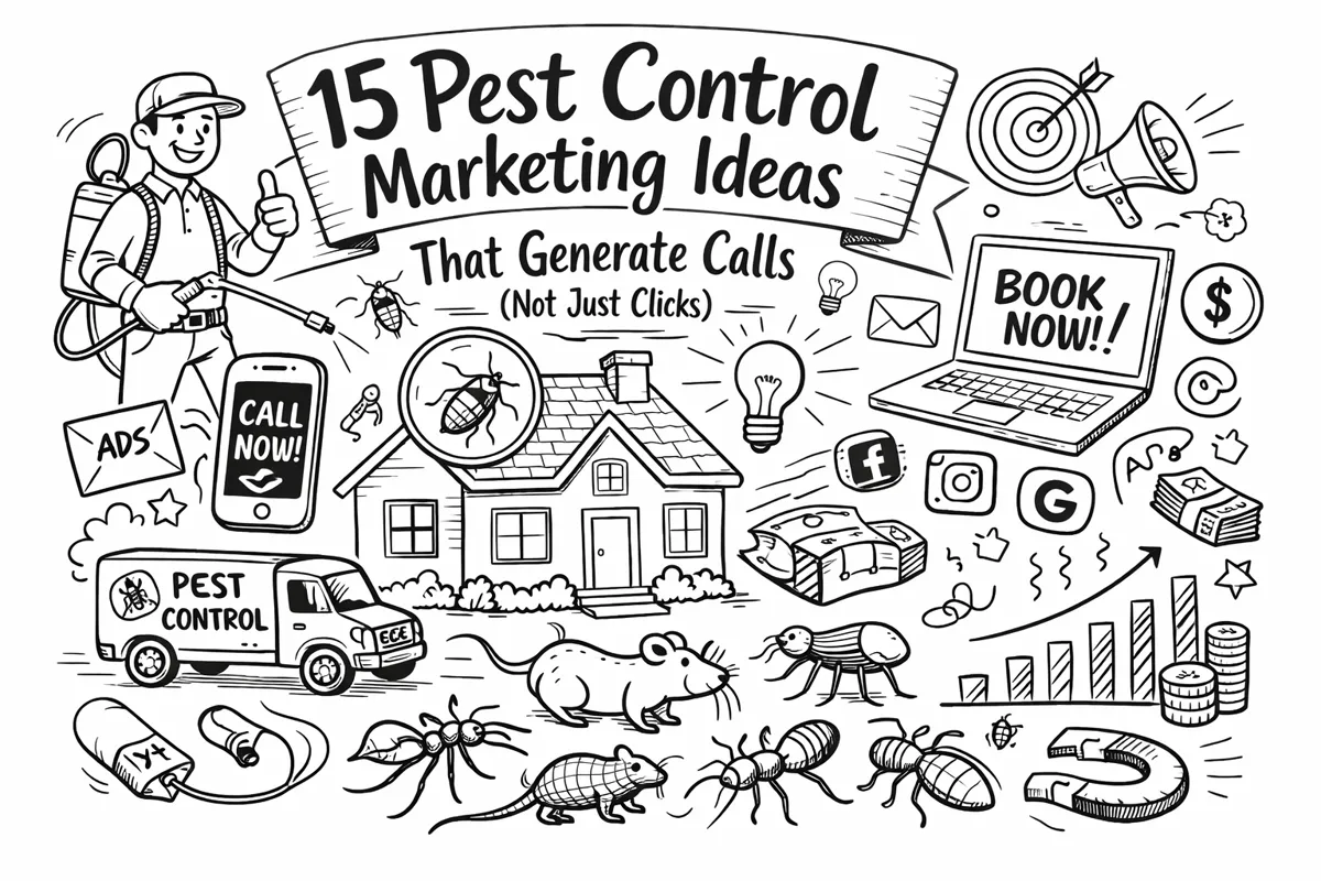 15 Pest Control Marketing Ideas That Actually Generate Calls